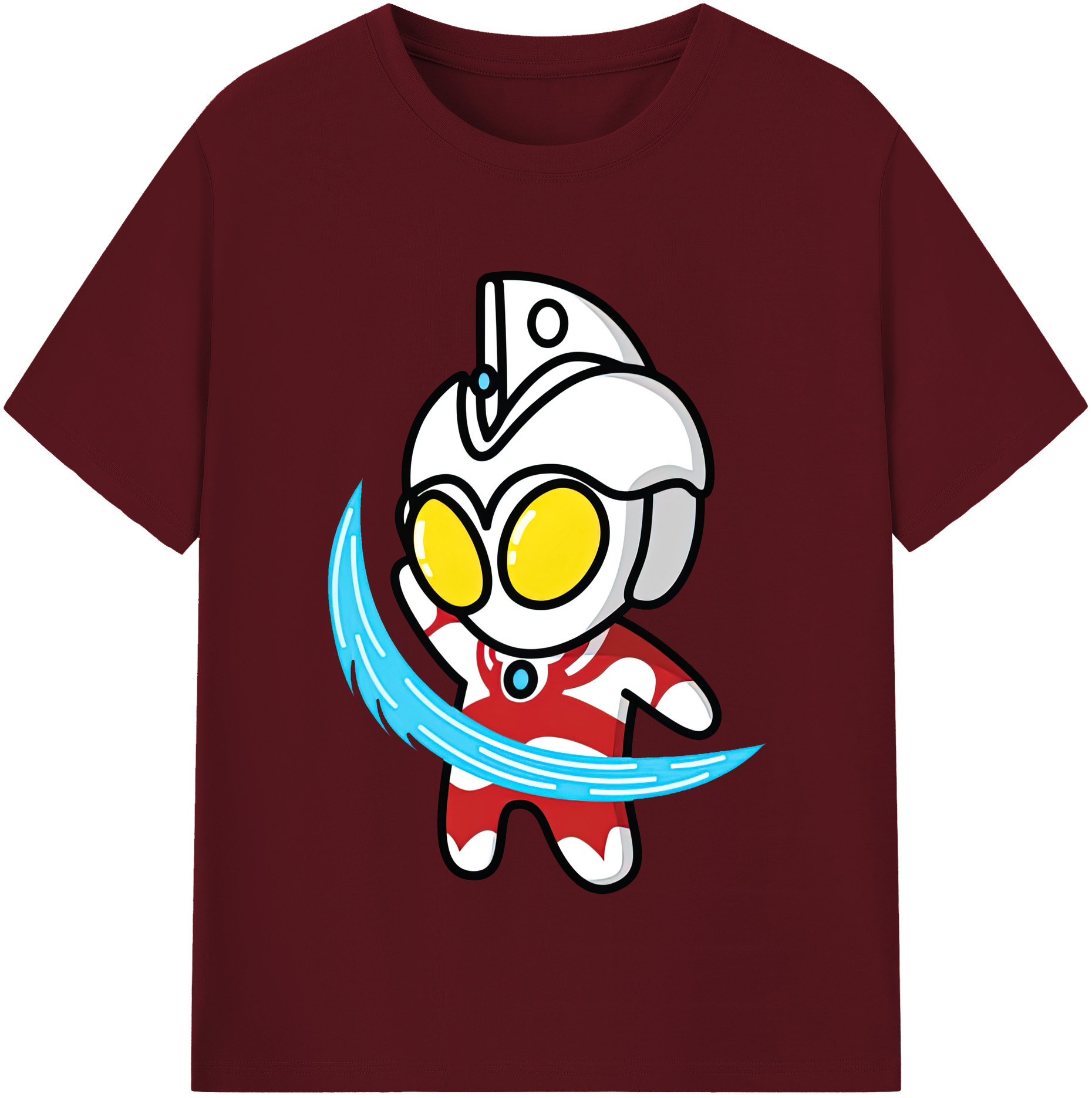 （画像用） ウルトラマン Ultraman 綿100％半袖Tシャツ（フロントプリント）